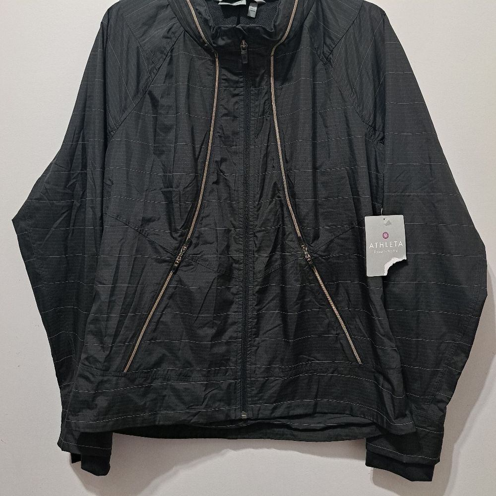 Athleta Athleta Women's Run On Lightweight Hoodie Water Repellent Ja Size XL / US 12-14 / IT 48-50 - 12 Thumbnail