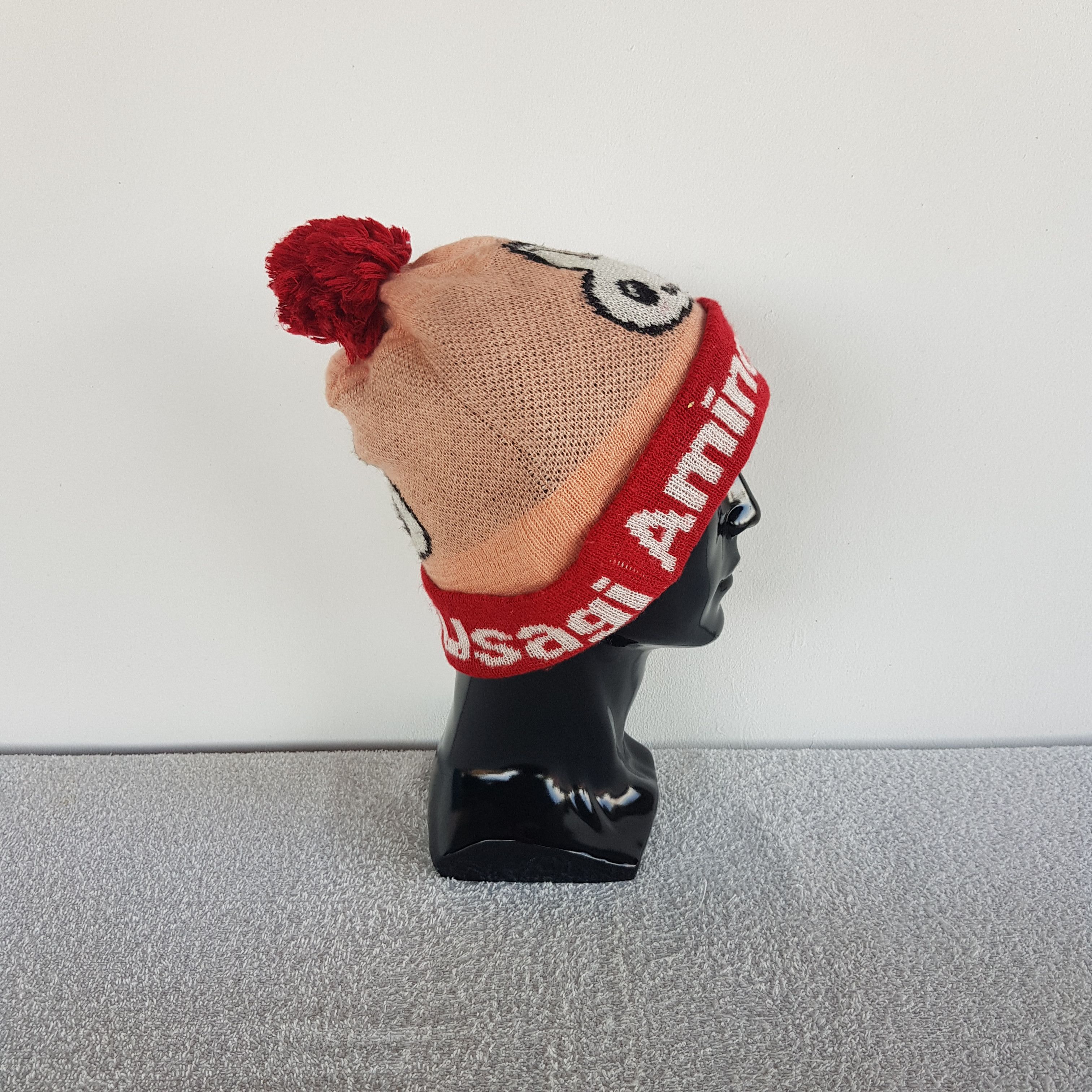 Anime Vintage Y2K Amino Usagi Beanie Pom Pom Snow Caps San X Hats Size ONE SIZE - 3 Thumbnail