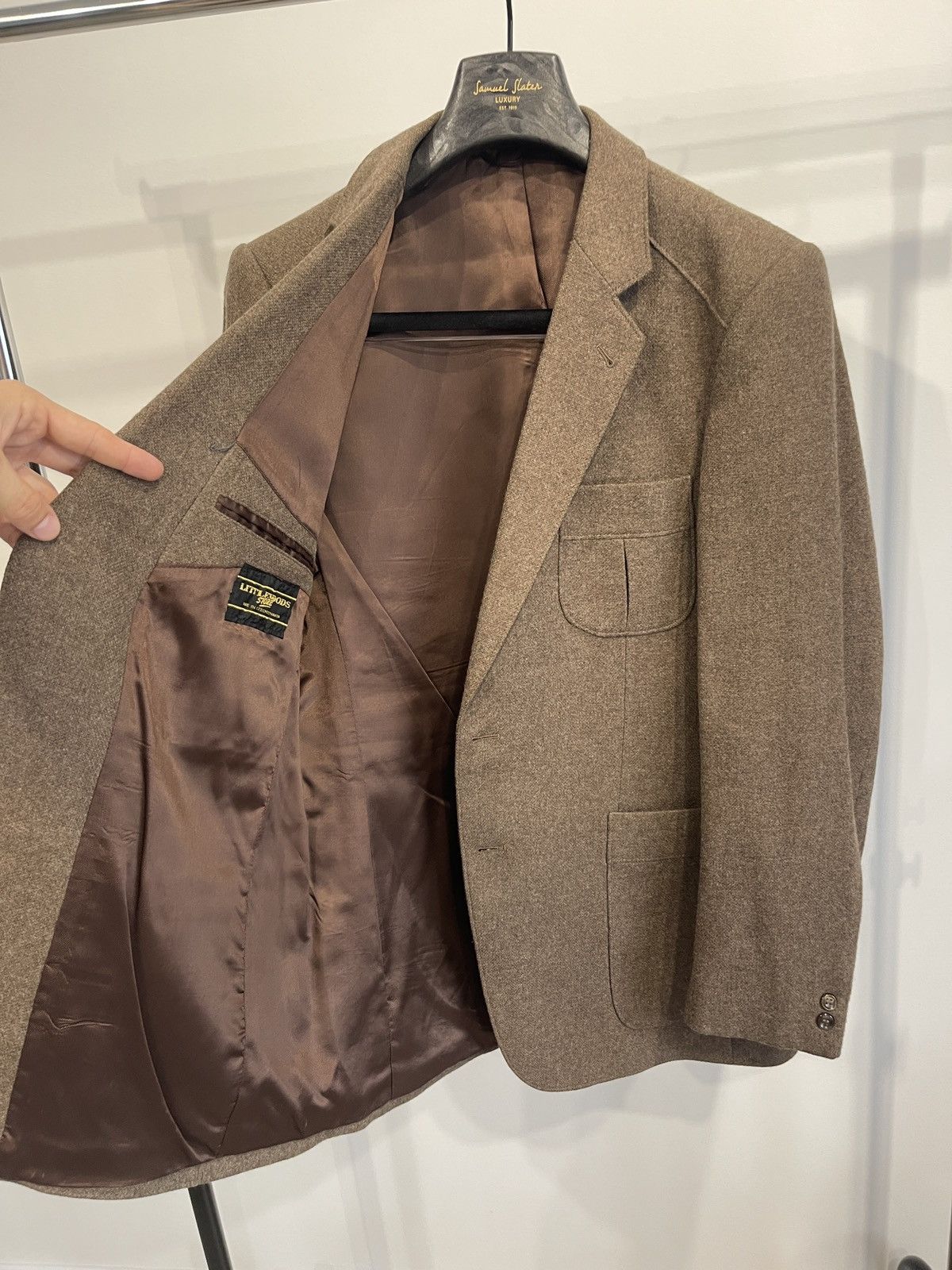 Vintage Vintage rare wool blazer classic jacket sport coat 42 Size 42L - 6 Thumbnail