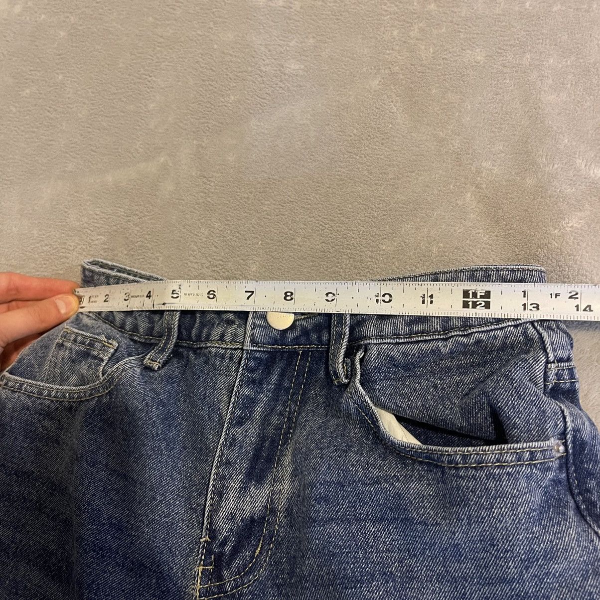 Shein SHEIN Jeans Women Petite XS Blue Bootcut Western (27x28) Size 27" / US 4 / IT 40 - 4 Thumbnail
