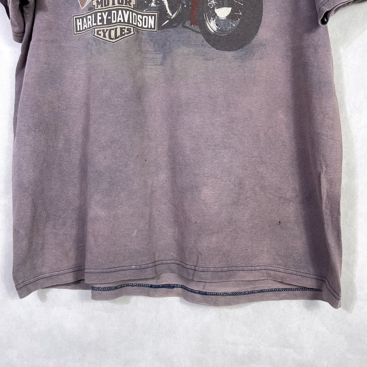 Hanes × Harley Davidson × Vintage Rare! Vintage Harley Davidson Adventure Alaska Tshirt Size US L / EU 52-54 / 3 - 4 Thumbnail