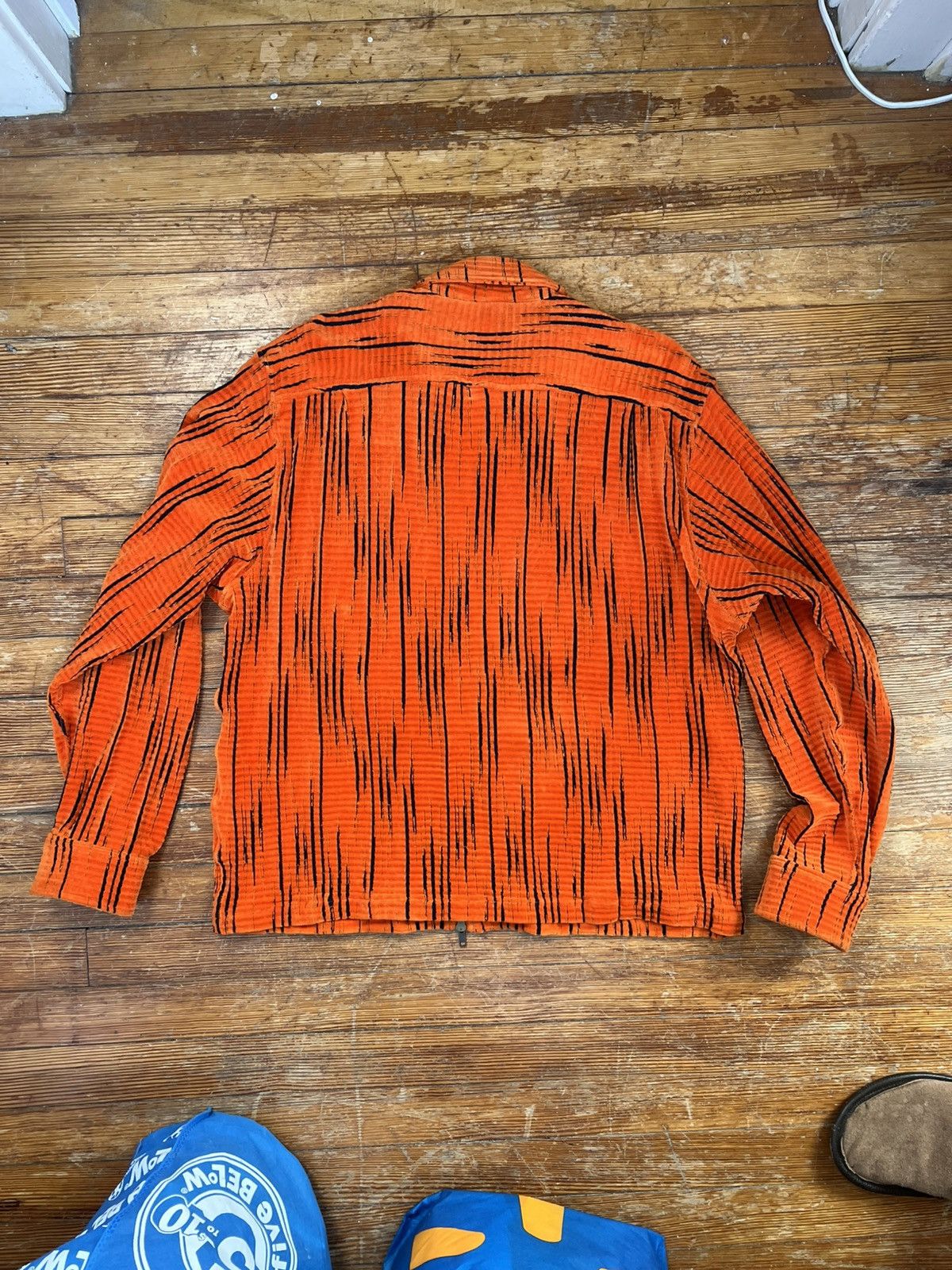Cactus Plant Flea Market × Human Made CPFM orange crush double vision zip shirt Size US S / EU 44-46 / 1 - 7 Thumbnail