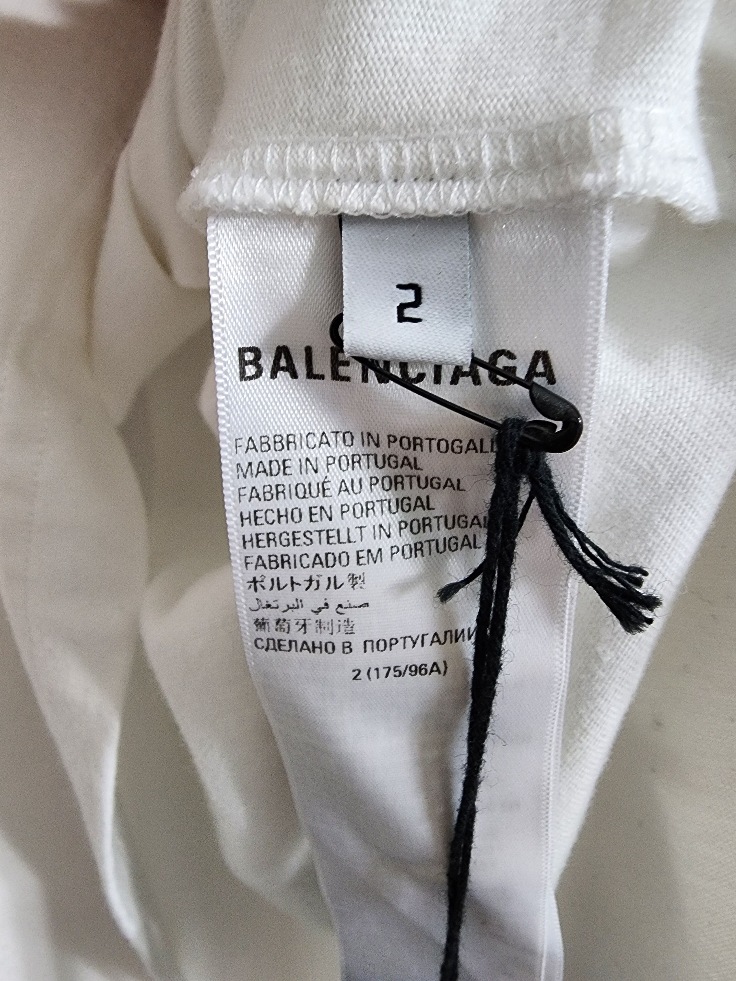 Balenciaga World Food Programme Double Sleeve T-Shirt Size US M / EU 48-50 / 2 - 11 Thumbnail