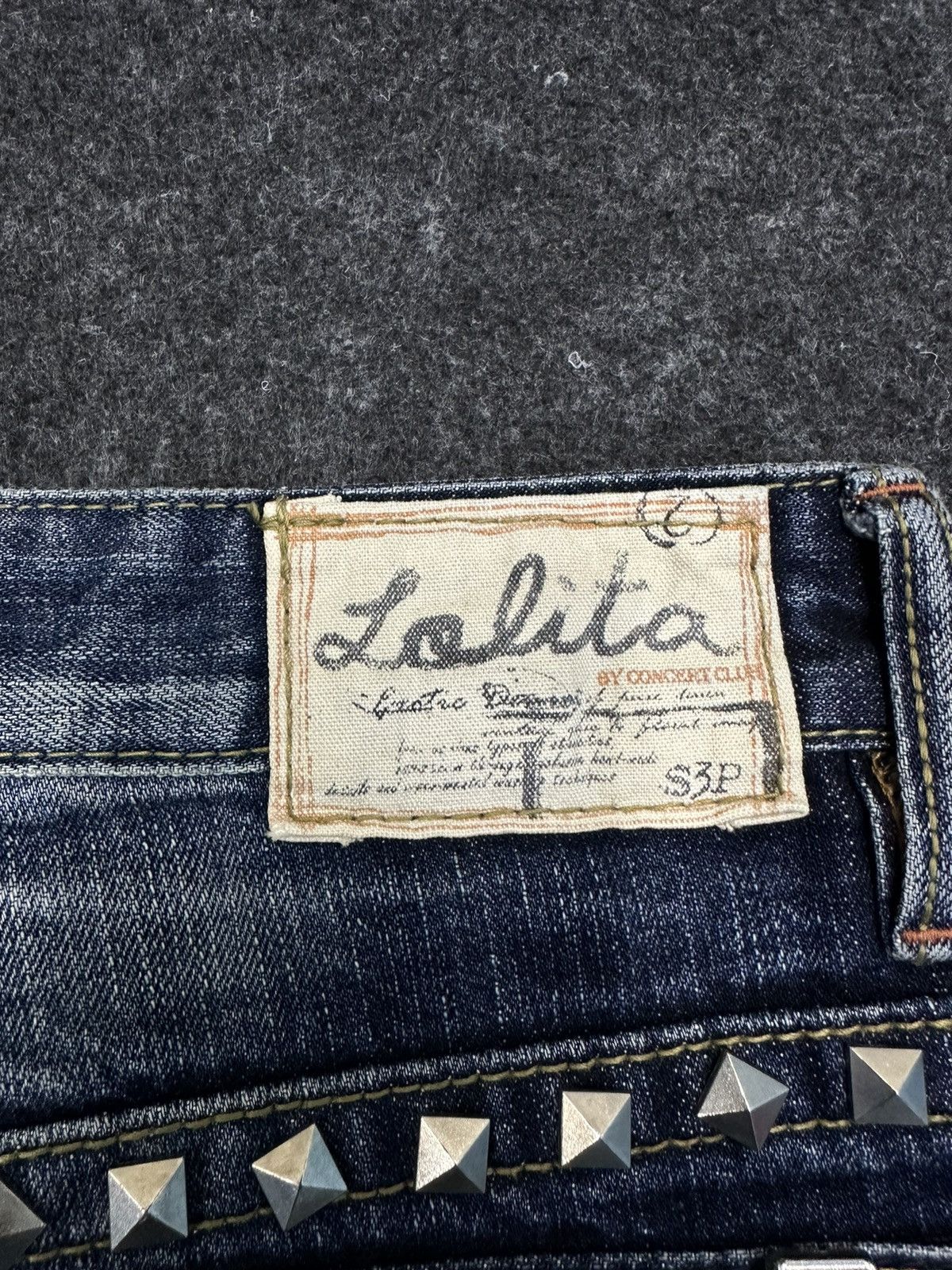 Hysteric Glamour Lolita Concert Club Flare Distressed Denim 29x29 F47 Size US 29 - 8 Thumbnail