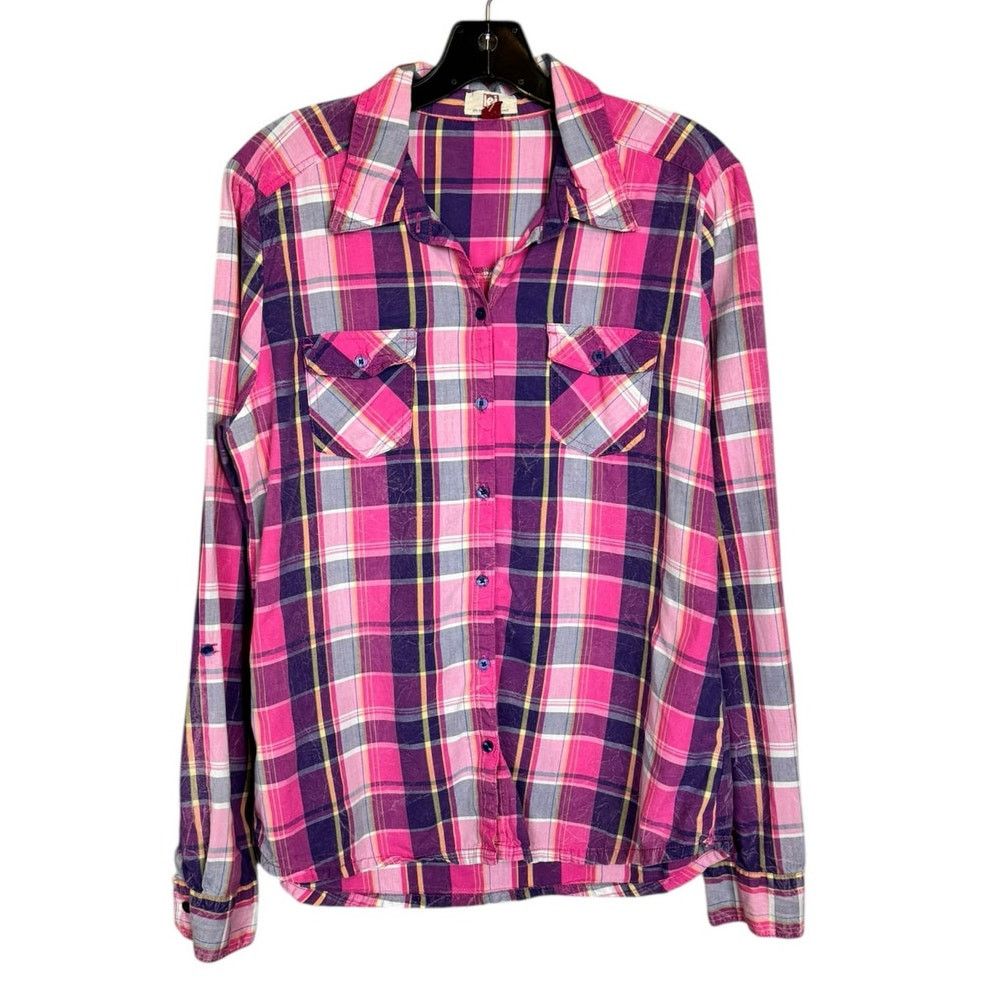 Other Lei Long Sleeve Button Up Shirt Women's Size Large Size L / US 10 / IT 46 - 1 Thumbnail