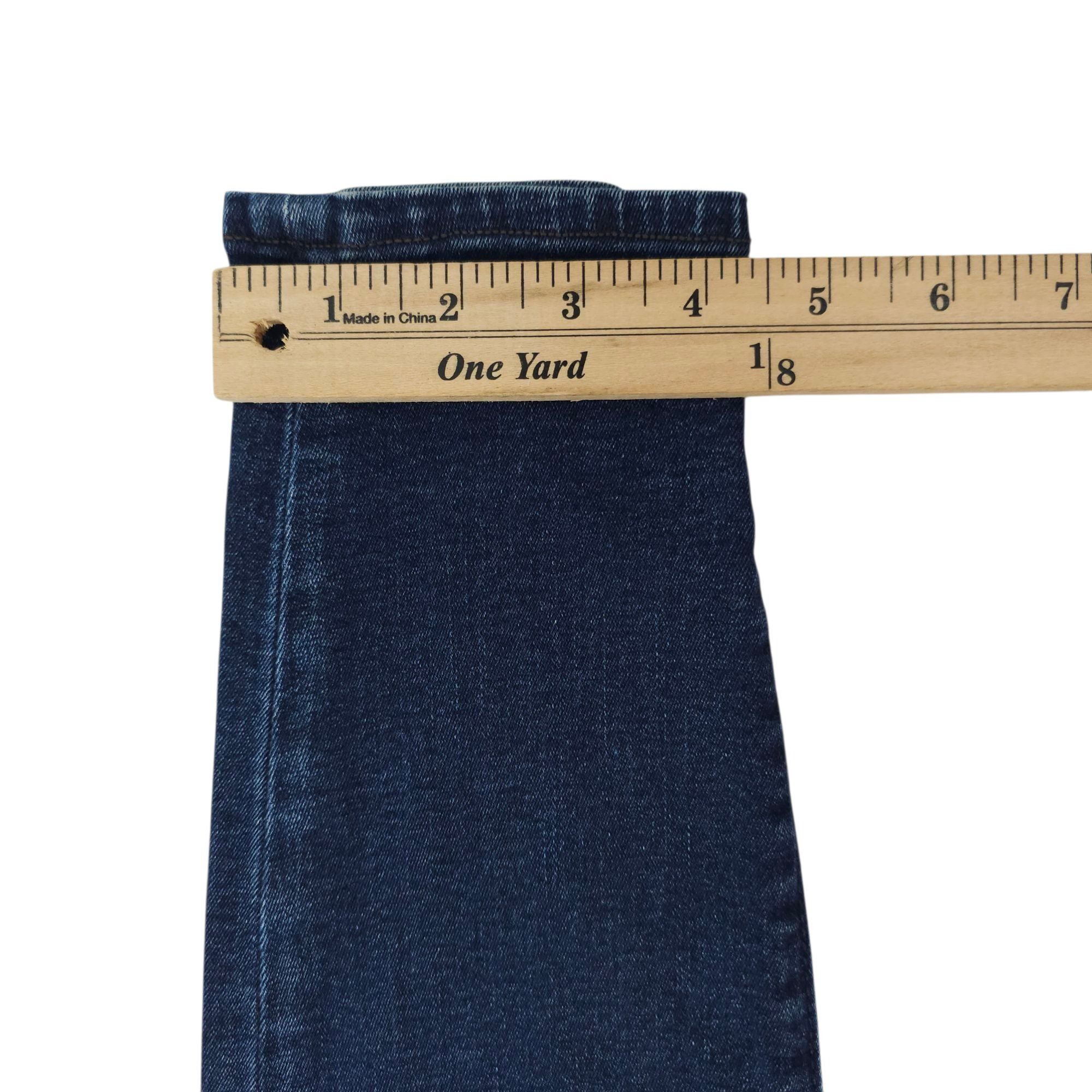 Loft Loft Legging Jean Mid Rise Womens Size 29/8 Stretch Dark Was Size 29" - 6 Thumbnail