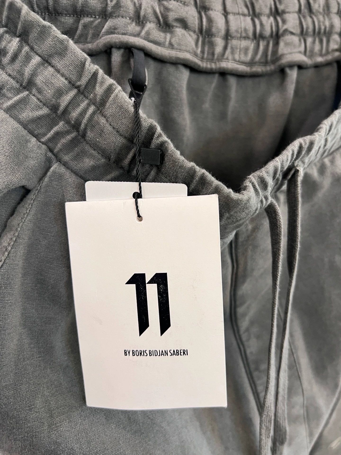Boris Bidjan Saberi BBS heavy washed 3M reflective embroidered track pants M Size US 32 / EU 48 - 7 Thumbnail