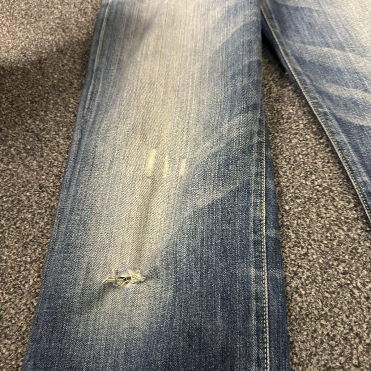 Undercover × Uniqlo Vintage 90s Japanese Denim Uniqlo Regular Fit Straight Jeans Size US 31 - 6 Thumbnail