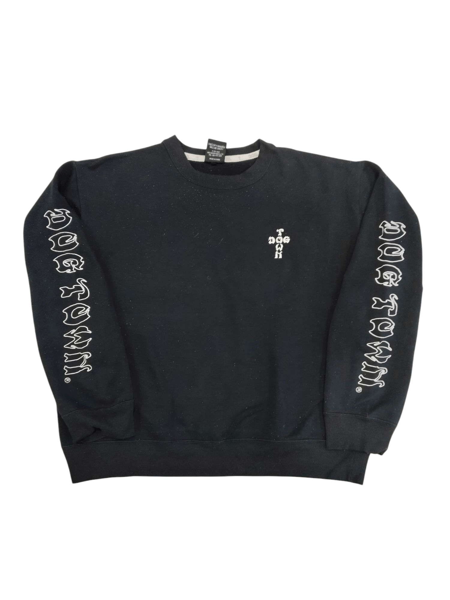 Dogtown × Japanese Brand × Vintage Downtown Embroidery Logo Sweatshirt Size US XL / EU 56 / 4 - 1 Thumbnail