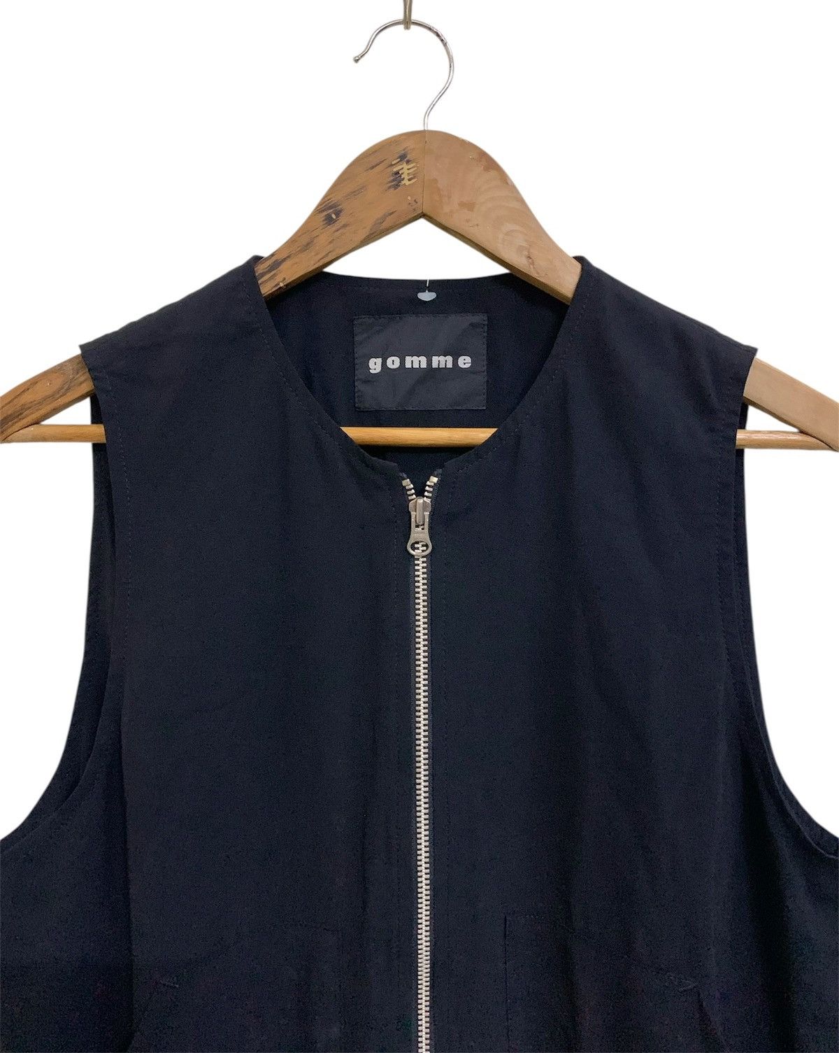 Comme des Garcons 💥Vintage Gomme Japan Vest Zipper Jacket Size M / US 6-8 / IT 42-44 - 2 Thumbnail