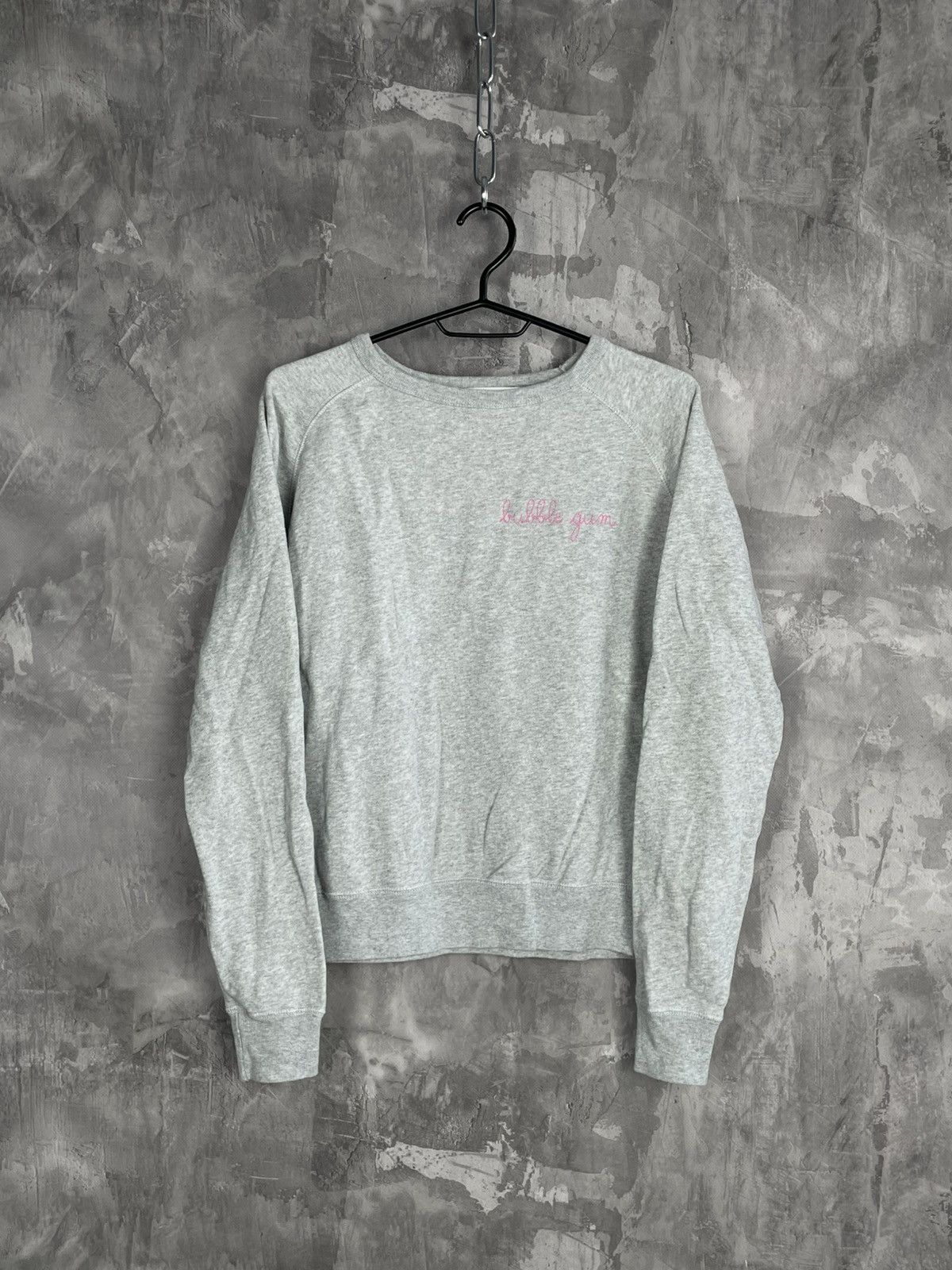Maison Labiche Maison Labiche Luxury Grey Casual Sweatshirt Size US S / EU 44-46 / 1 - 1 Thumbnail