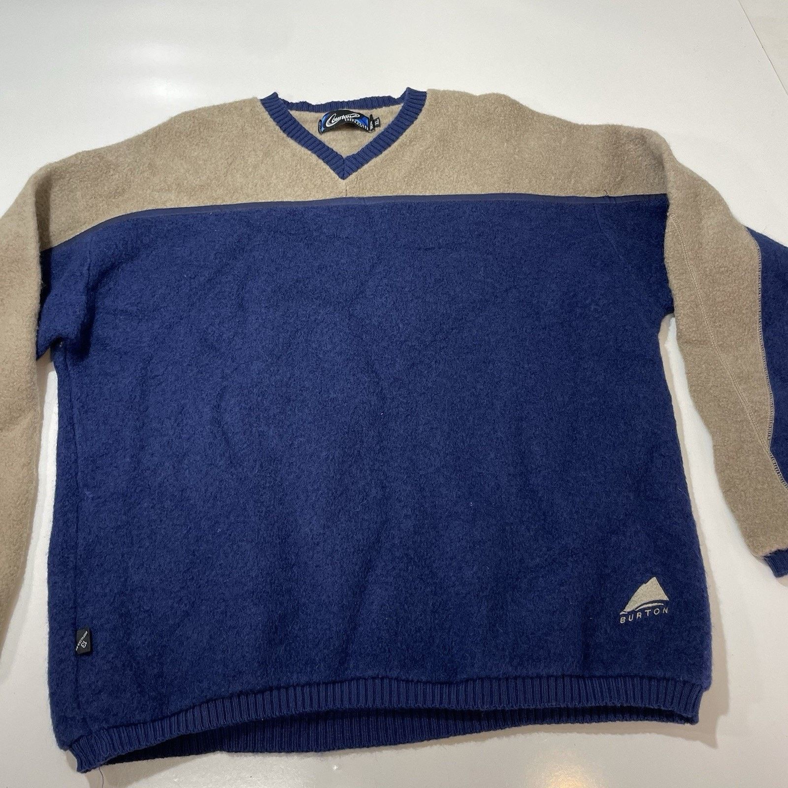 Burton VTG Burton Thermal Sweater Men’s Wool Blend Pullover XL Size US XL / EU 56 / 4 - 2 Thumbnail