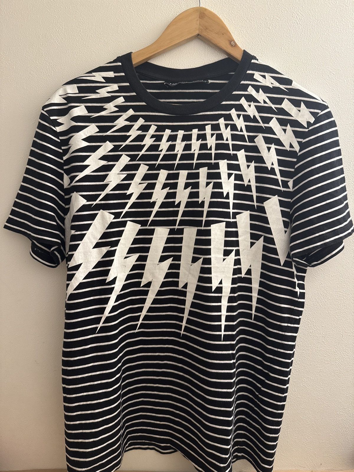 Neil Barrett NEIL BARRET striped tee Size US M / EU 48-50 / 2 - 5 Thumbnail