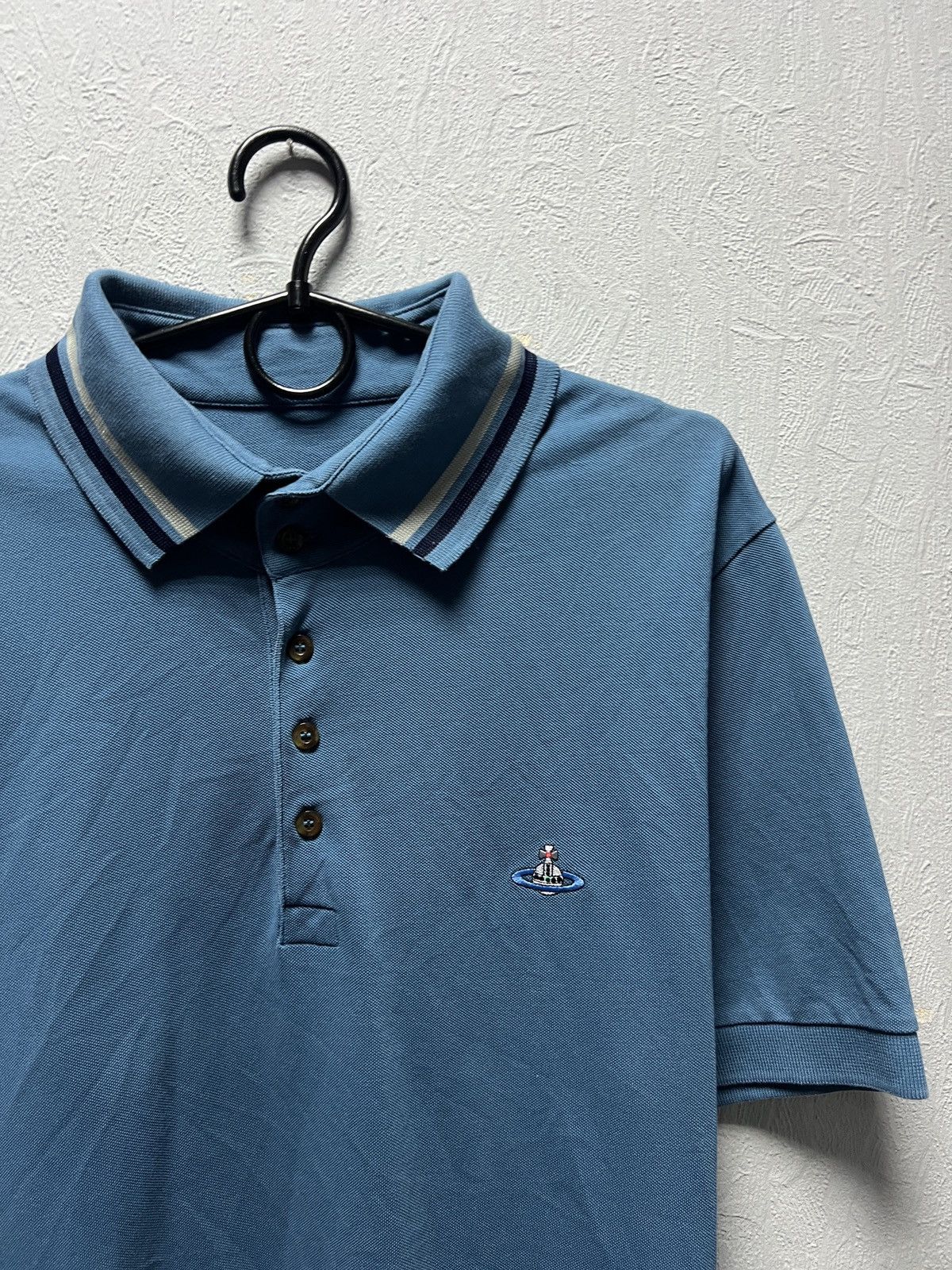 Vivienne Westwood Vivienne Westwood T-Shirt Polo Mini Logo Size US XL / EU 56 / 4 - 4 Thumbnail