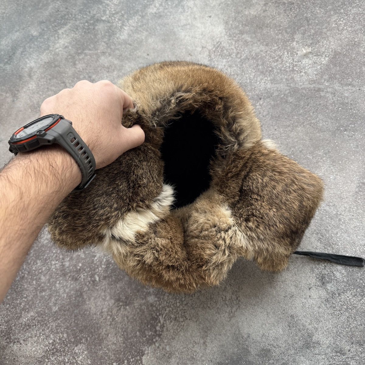 Hysteric Glamour Vintage Real Rabbit Fur Y2K Retro Ushanka Hat (Trapper Hat) Size ONE SIZE - 5 Thumbnail