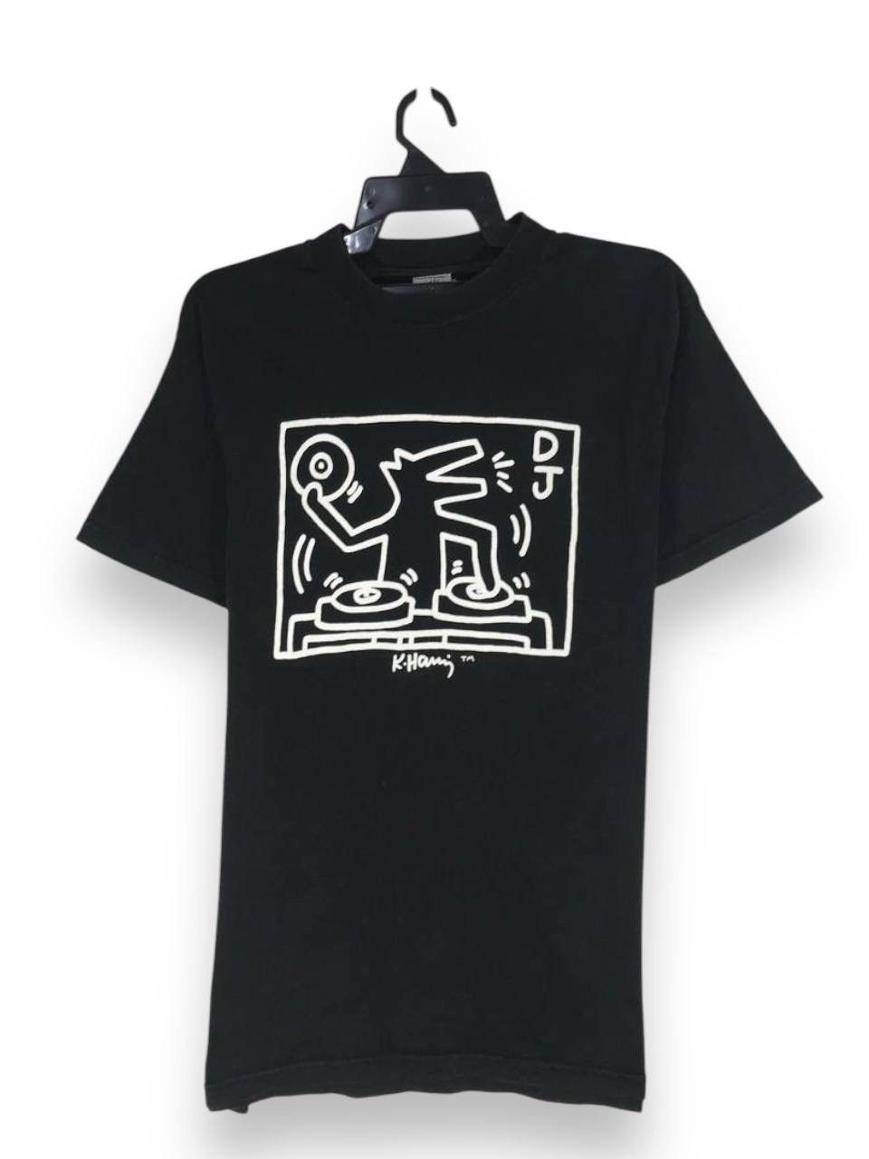 Keith Haring vintage keith haring dj dog art music Size US M / EU 48-50 / 2 - 1 Thumbnail
