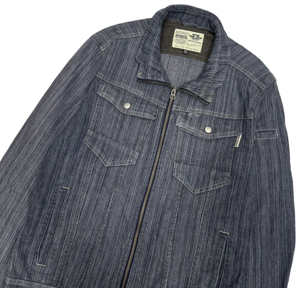 Dogtown 🔥VINTAGE DOGMAN DENIM WORK WEAR JACKET Size US M / EU 48-50 / 2 - 5 Thumbnail