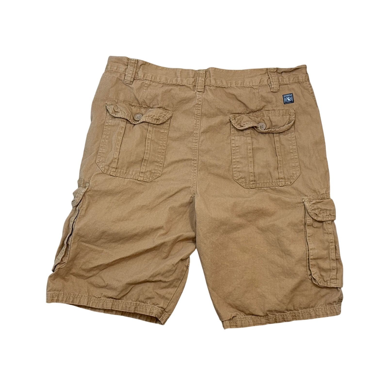 Southpole SouthPole brown cargo shorts baggy 38 ripstop y2k style Size US 38 / EU 54 - 3 Thumbnail
