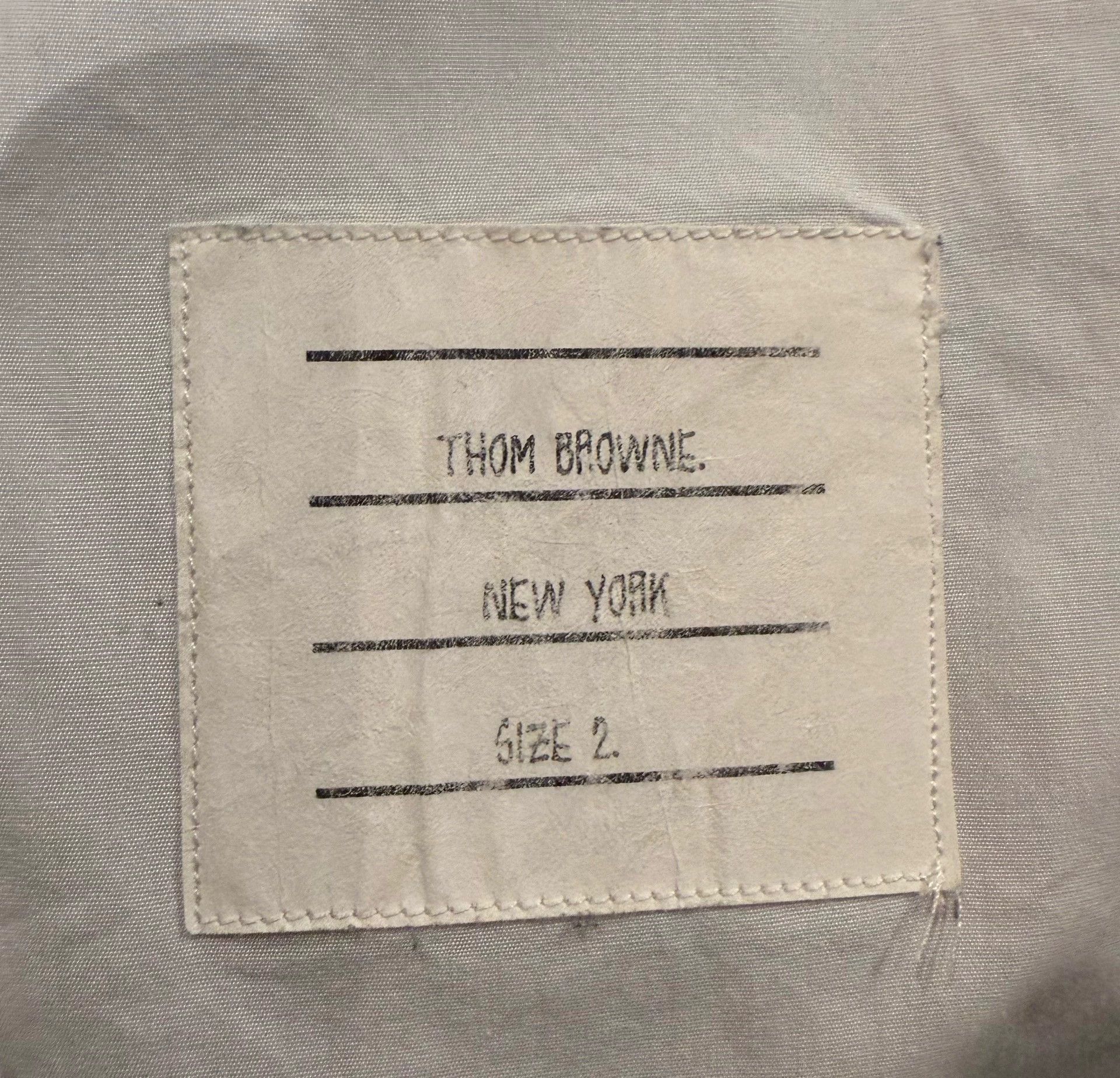 Thom Browne Thom Browne Classic Light Blue Poplin Shirt Size 2 Size US M / EU 48-50 / 2 - 4 Thumbnail