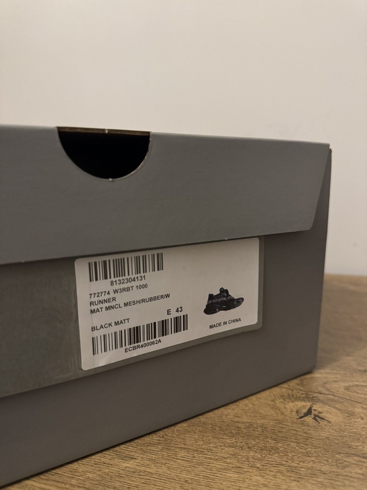 Balenciaga Balenciaga Runner Matte Black Sneaker Size US 10 / EU 43 - 14 Thumbnail