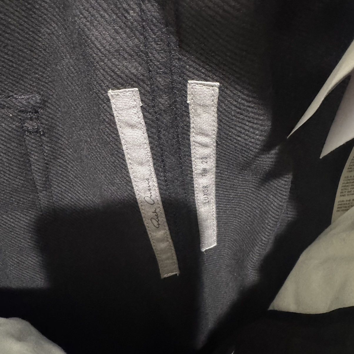 Rick Owens Rick Owens Mastodon Cargo Pants in Black Size US 38 / EU 54 - 9 Thumbnail