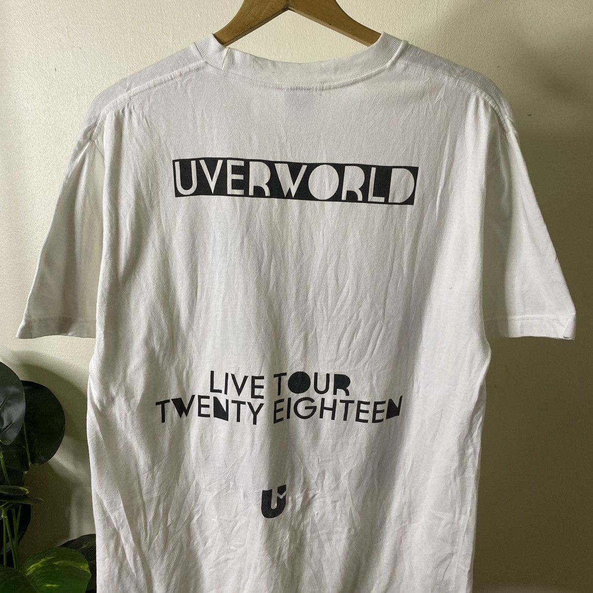 Band Tees Uverworld Japanese Rock Band 2018 Live Tour T Shirt Size US L / EU 52-54 / 3 - 5 Thumbnail