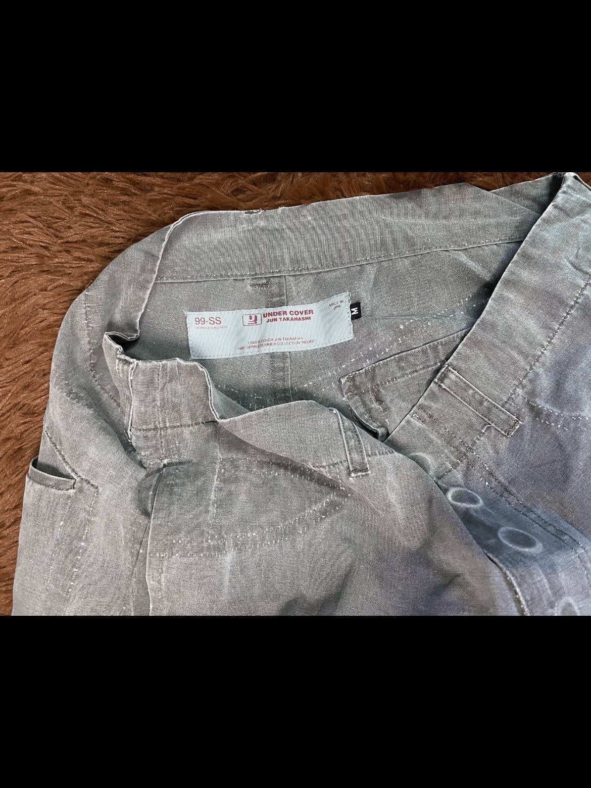 Undercover Sz M Undercover 99SS Relief Washed Trouser-2508 Size US 30 / EU 46 - 3 Thumbnail