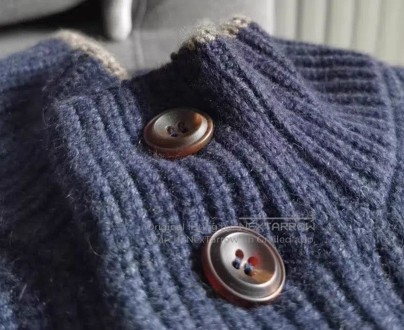 Brunello Cucinelli Brunello Cucinelli Cashmere sweater, Navy blue, 100% cashm Size US M / EU 48-50 / 2 - 4 Thumbnail