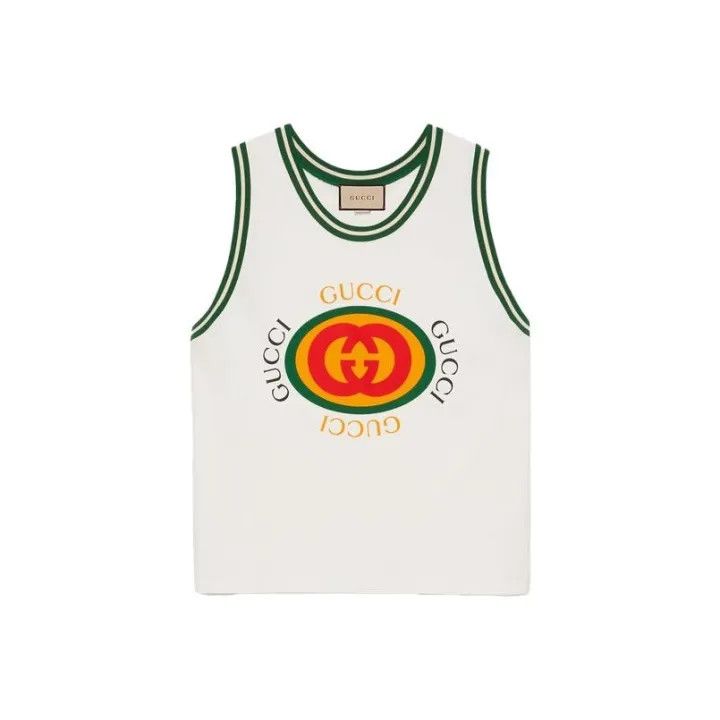 Gucci Gucci SS23 Logo Print Sleeveless Vest Size US XS / EU 42 / 0 - 1 Thumbnail