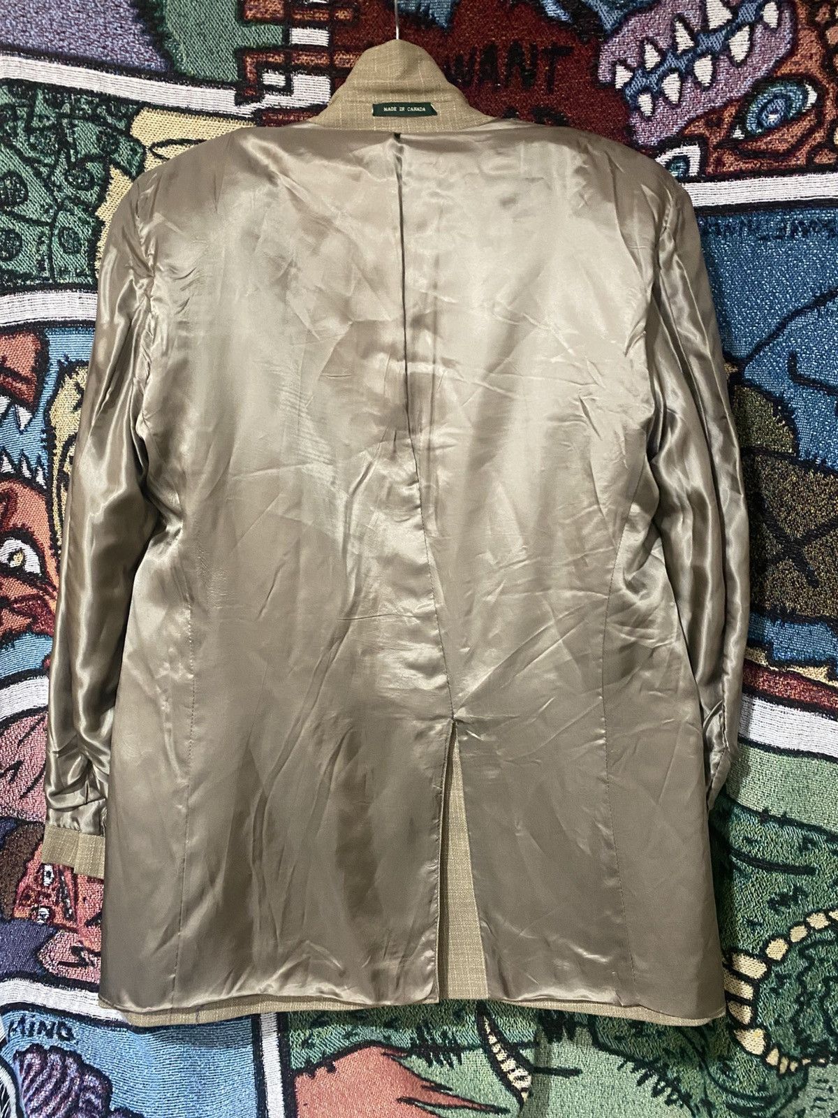 Lauren Ralph Lauren LAUREN RALPH LAUREN MEN'S BLAZER BEIGE / SPLIT TAIL Size 40L - 4 Thumbnail