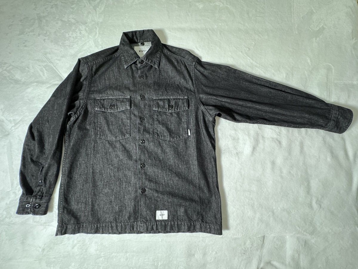 Wtaps Wtaps CBW L/S Shirt Black Denim Size US S / EU 44-46 / 1 - 3 Thumbnail