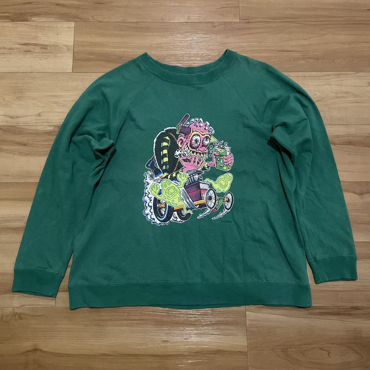 Japanese Brand Rat land weirdo fan club sweater Size US L / EU 52-54 / 3 - 1 Thumbnail