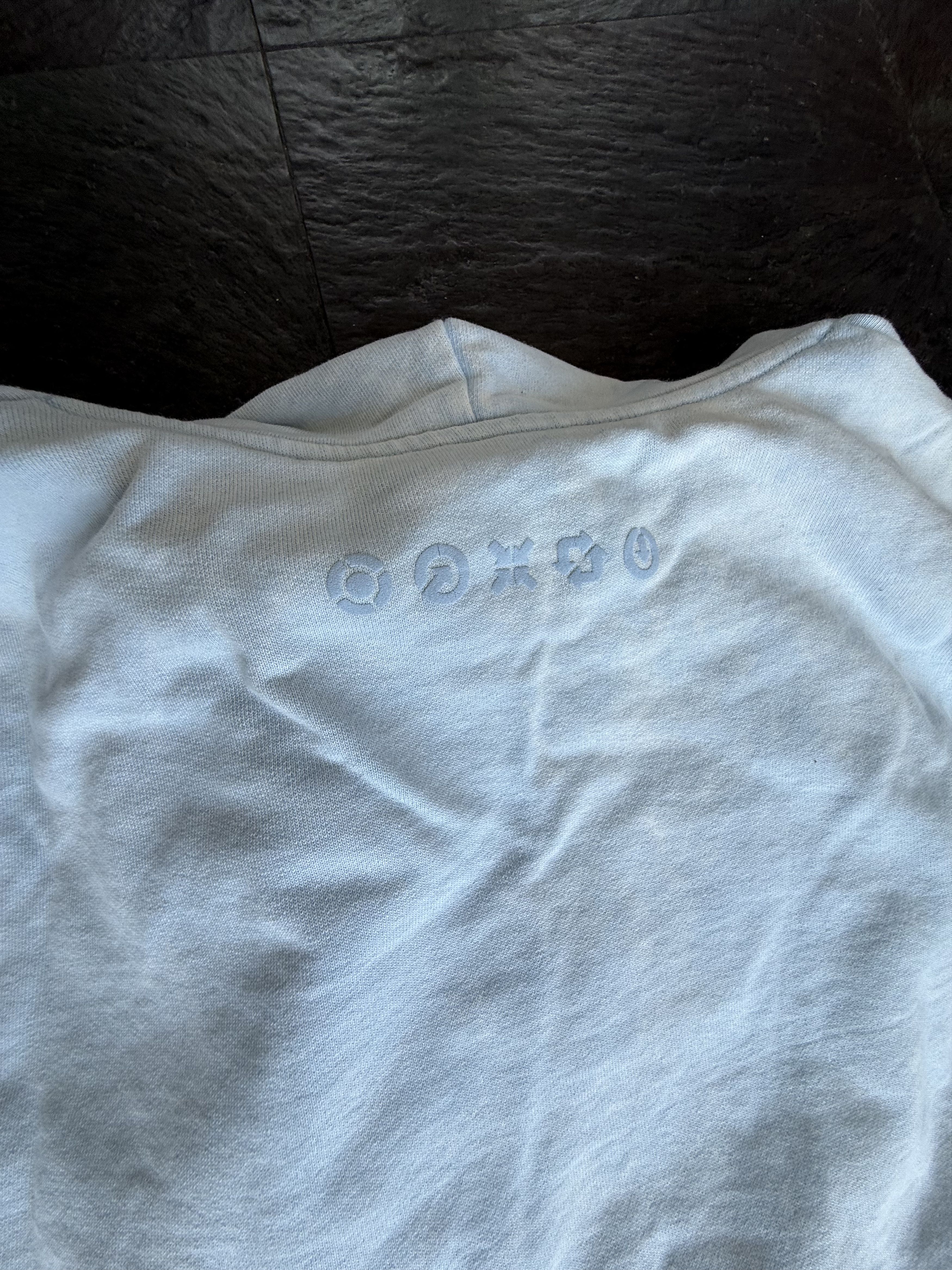 Acne Studios Acne Faded Blue Hoodie Size US M / EU 48-50 / 2 - 7 Thumbnail