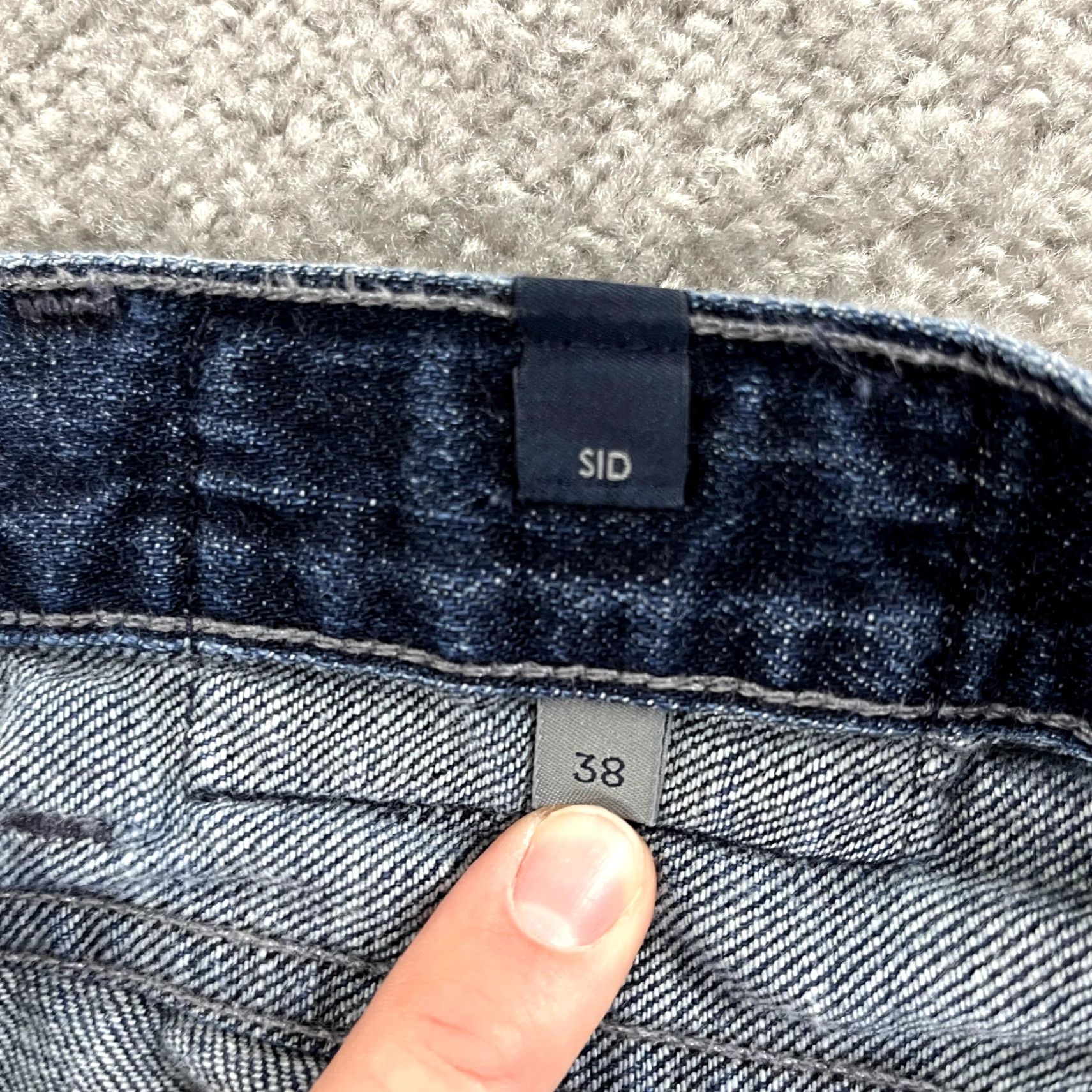 Citizens Of Humanity Citizens of Humanity Jeans Mens 38x30 SID Straight Fit Relaxed Dark Denim Pants Size US 38 / EU 54 - 4 Thumbnail