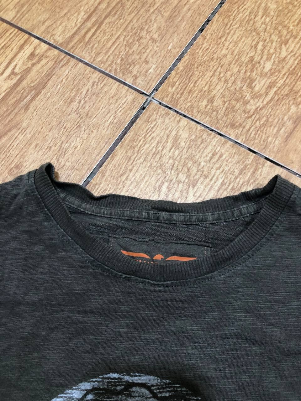 Armani Vintage ARMANI JEANS Shirt Adult Long Sleeve BIG CENTER LOGO Size US XL / EU 56 / 4 - 8 Thumbnail