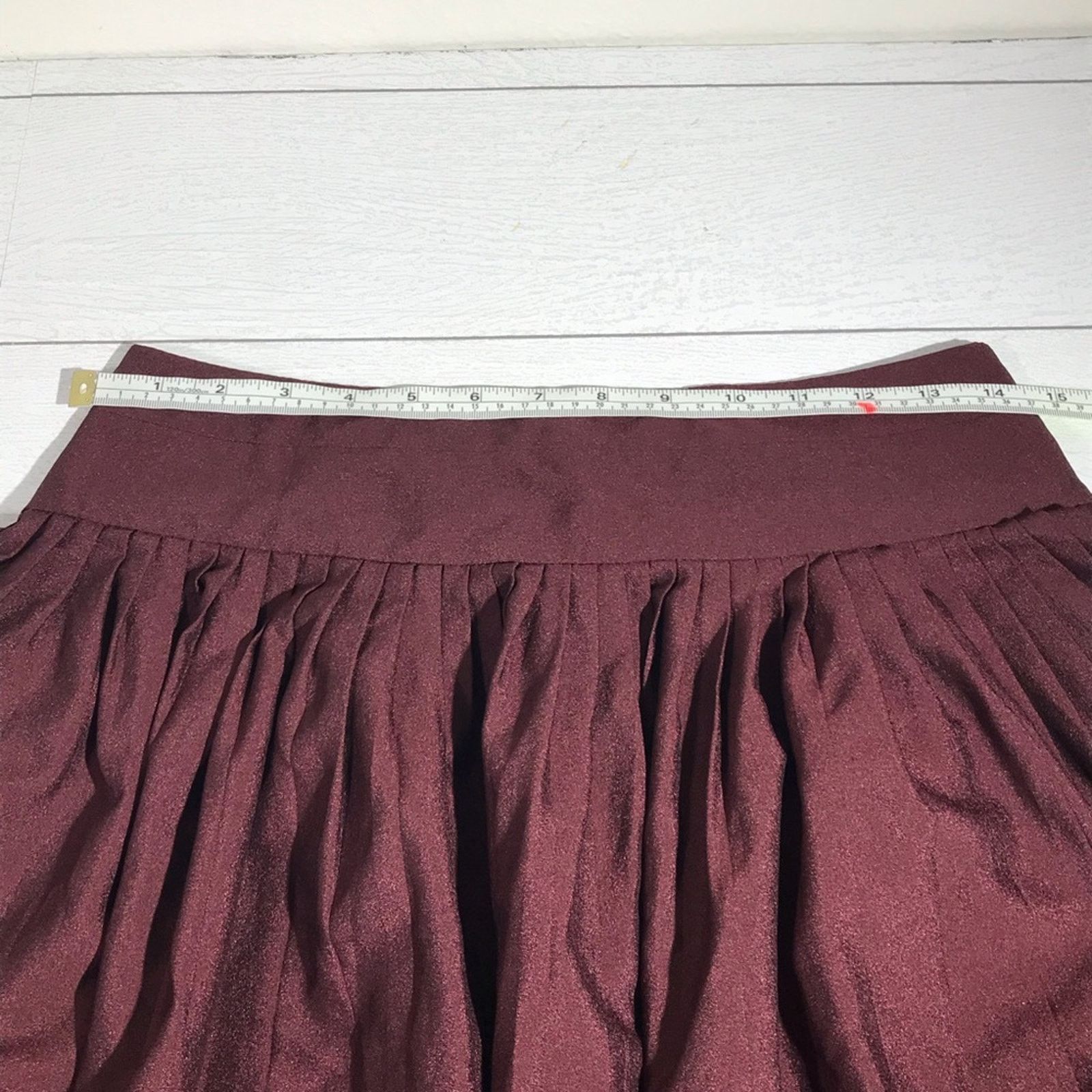 Other NY&Co Colorblock Pleated Mini Skirt Size 2 Size 26" / US 2 / IT 38 - 6 Thumbnail