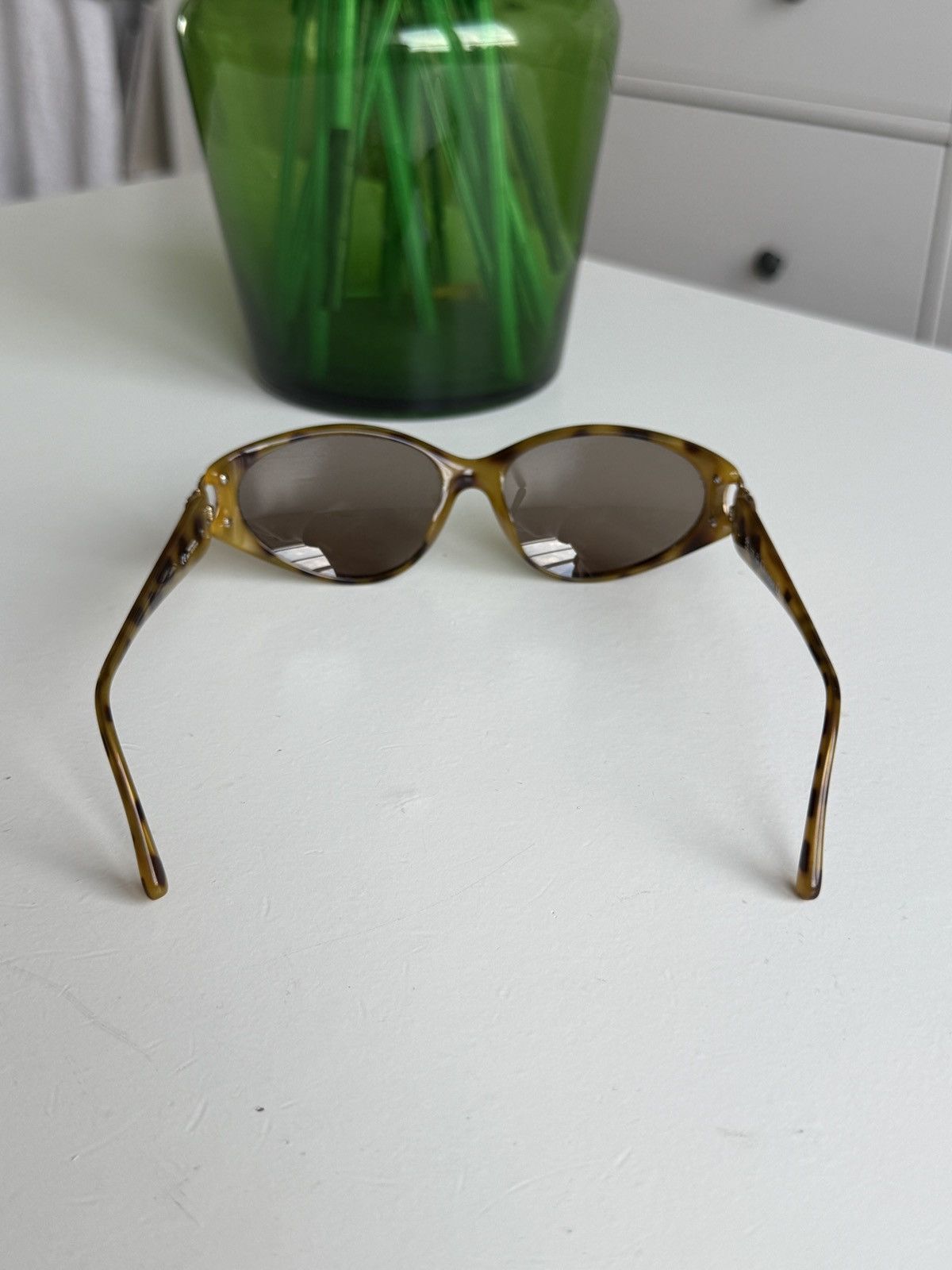Dior Vintage 90s Christian Dior oval sunglasses old money luxury Size ONE SIZE - 6 Thumbnail