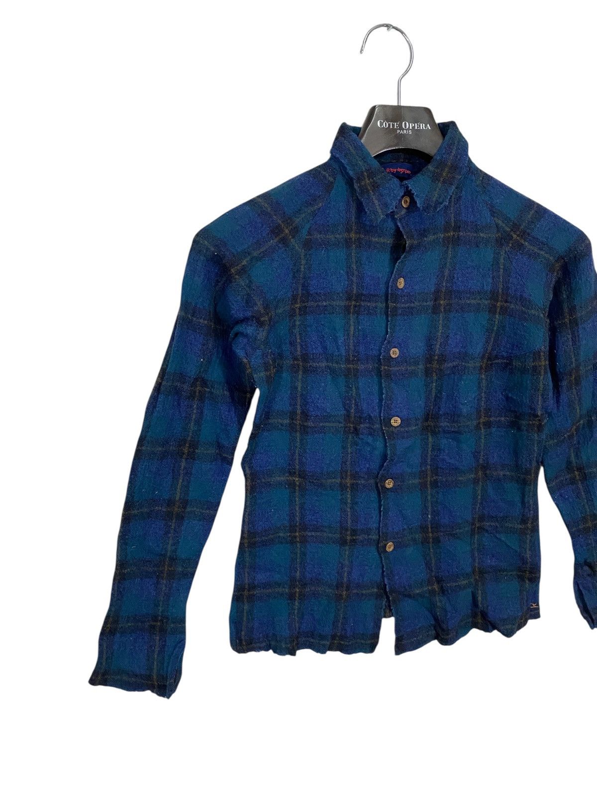45rpm Vintage R by 45rpm wool shirt button ups tartan style Size US S / EU 44-46 / 1 - 3 Thumbnail