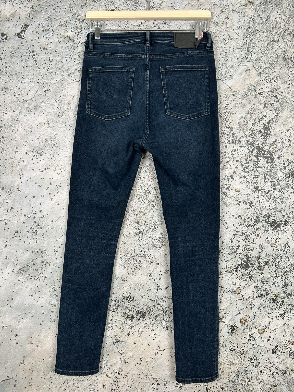 Acne Studios Vintage Acne Studios Peg Blue Black Denim Pants Jeans Hype Size US 29 - 4 Thumbnail