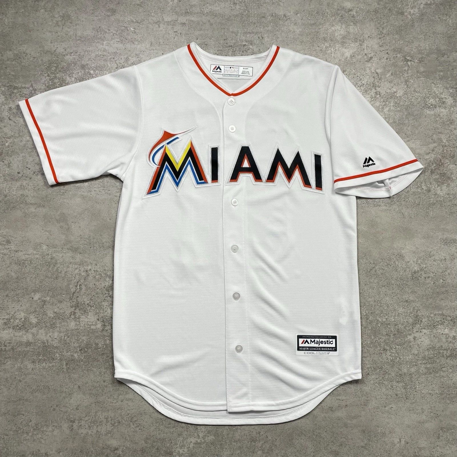 MIAMI MARLINS ICHIRO SUZUKI #51 MAJESTIC JERSEY COOL BASE