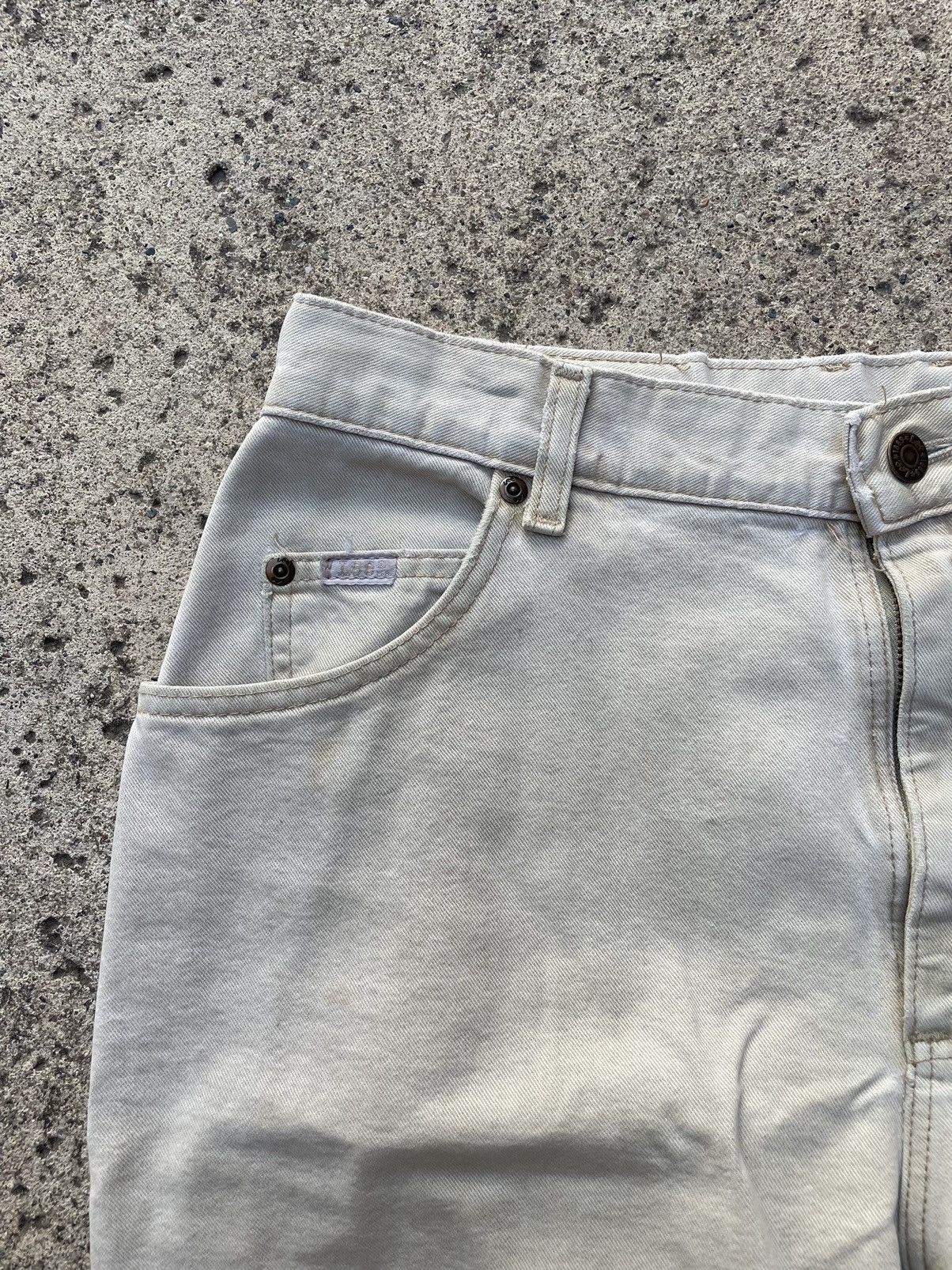 Lee Vintage cream lee jeans Size US 32 / EU 48 - 2 Thumbnail