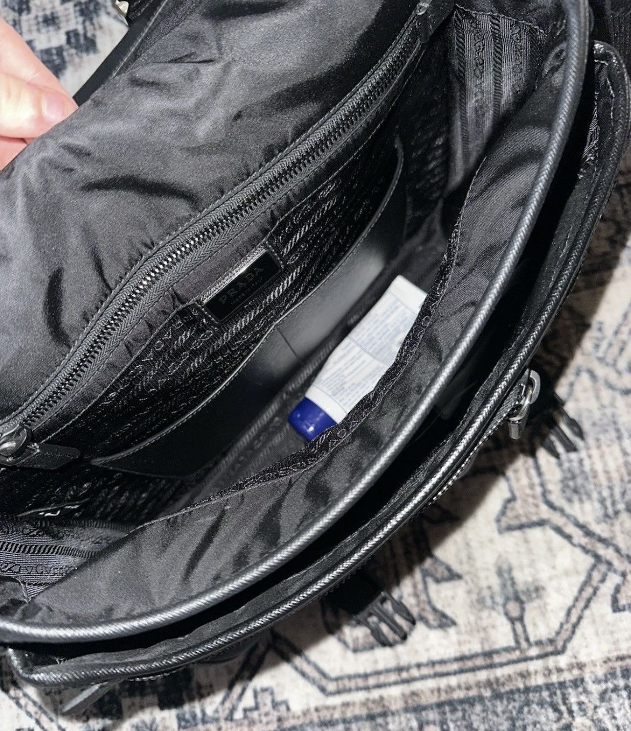 Prada Prada Re-Nylon Messenger Bag Size ONE SIZE - 3 Thumbnail