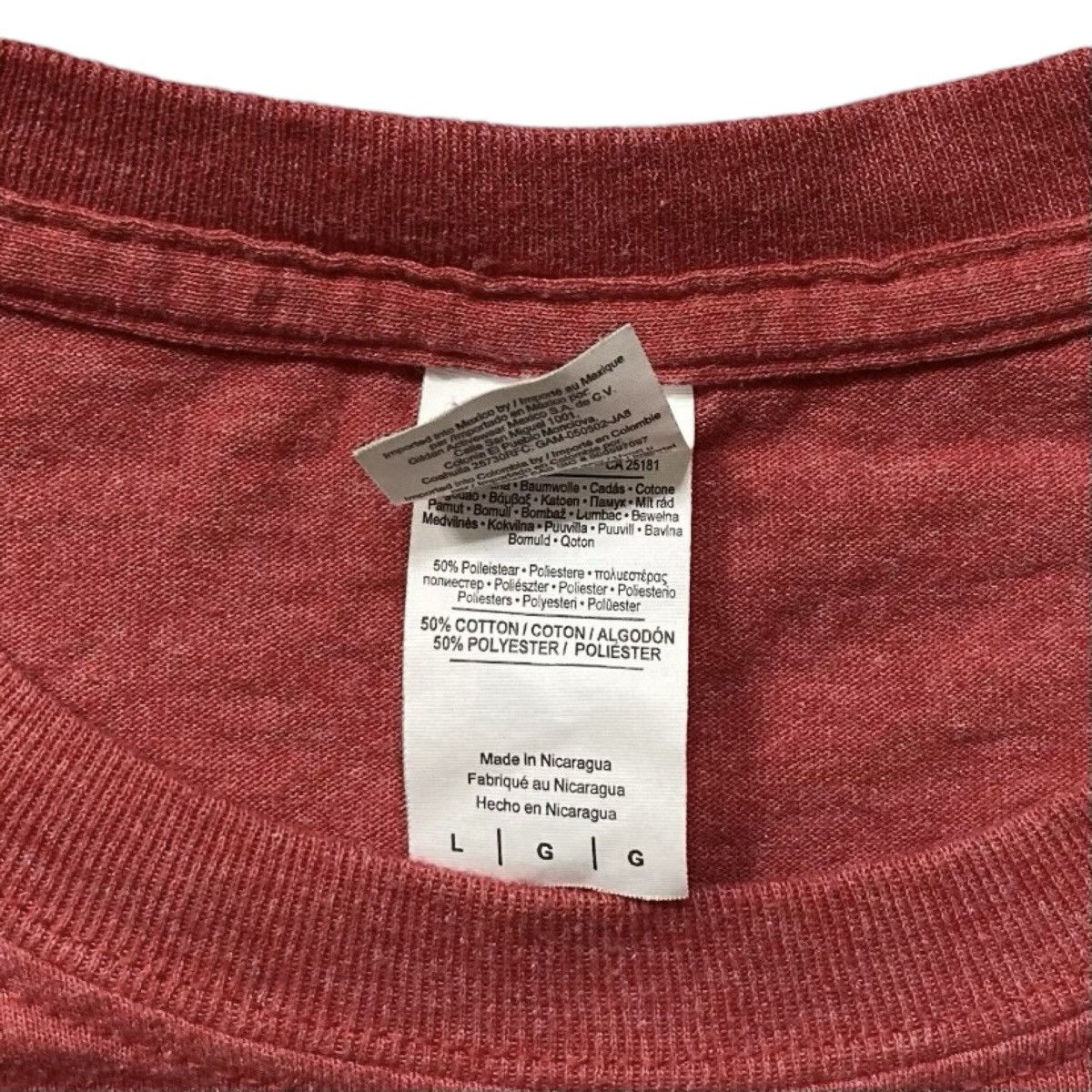 Gildan Gildan Red T Shirt Size Large Size US L / EU 52-54 / 3 - 3 Thumbnail