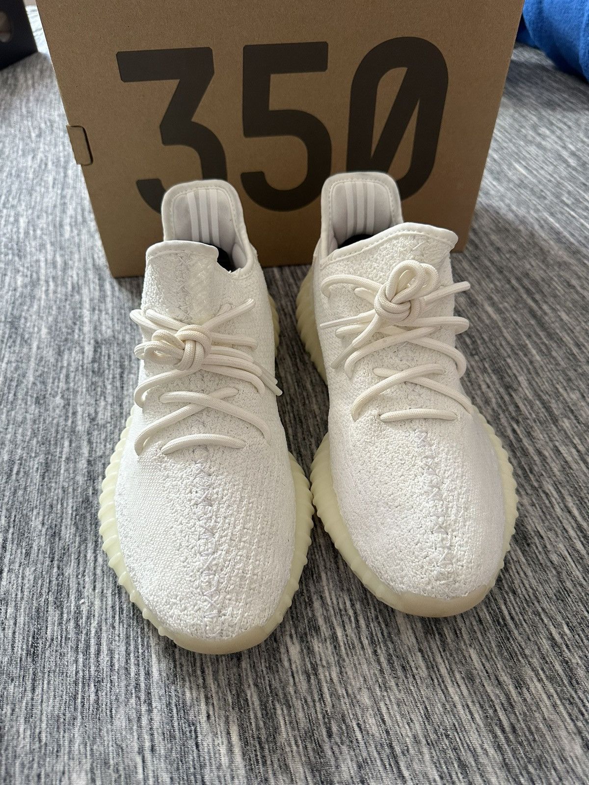 Adidas Yeezy Boost 350 V2 Cream White Size US 8.5 / EU 41-42 - 2 Thumbnail