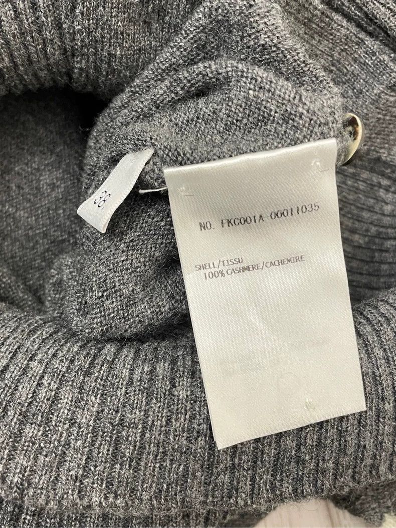 Thom Browne Thom browne Gray four-striped cashmere cardigan jacket 2504 Size XS / US 0-2 / IT 36-38 - 6 Thumbnail
