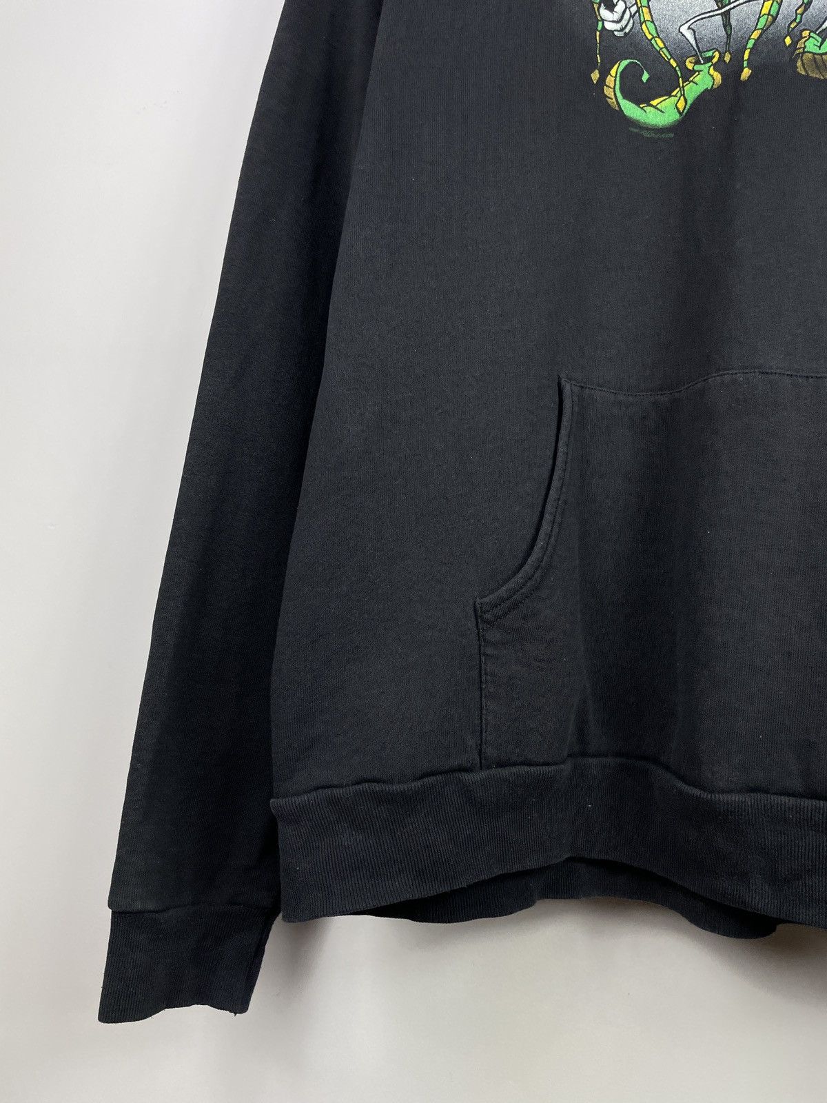 Rap Tees × Vintage Vintage 00s Alien Screen Stars Distressed Hoodie Y2K Size US XL / EU 56 / 4 - 5 Thumbnail