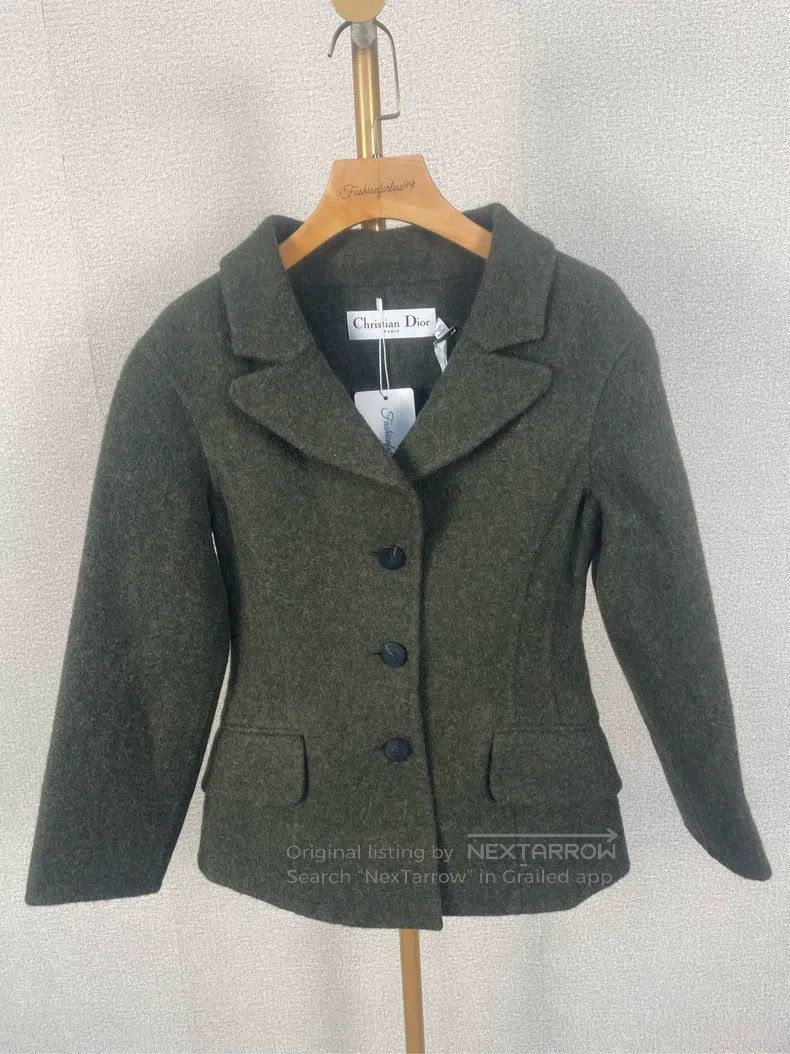 Dior Dior Woollen coat Size XS / US 0-2 / IT 36-38 - 1 Thumbnail