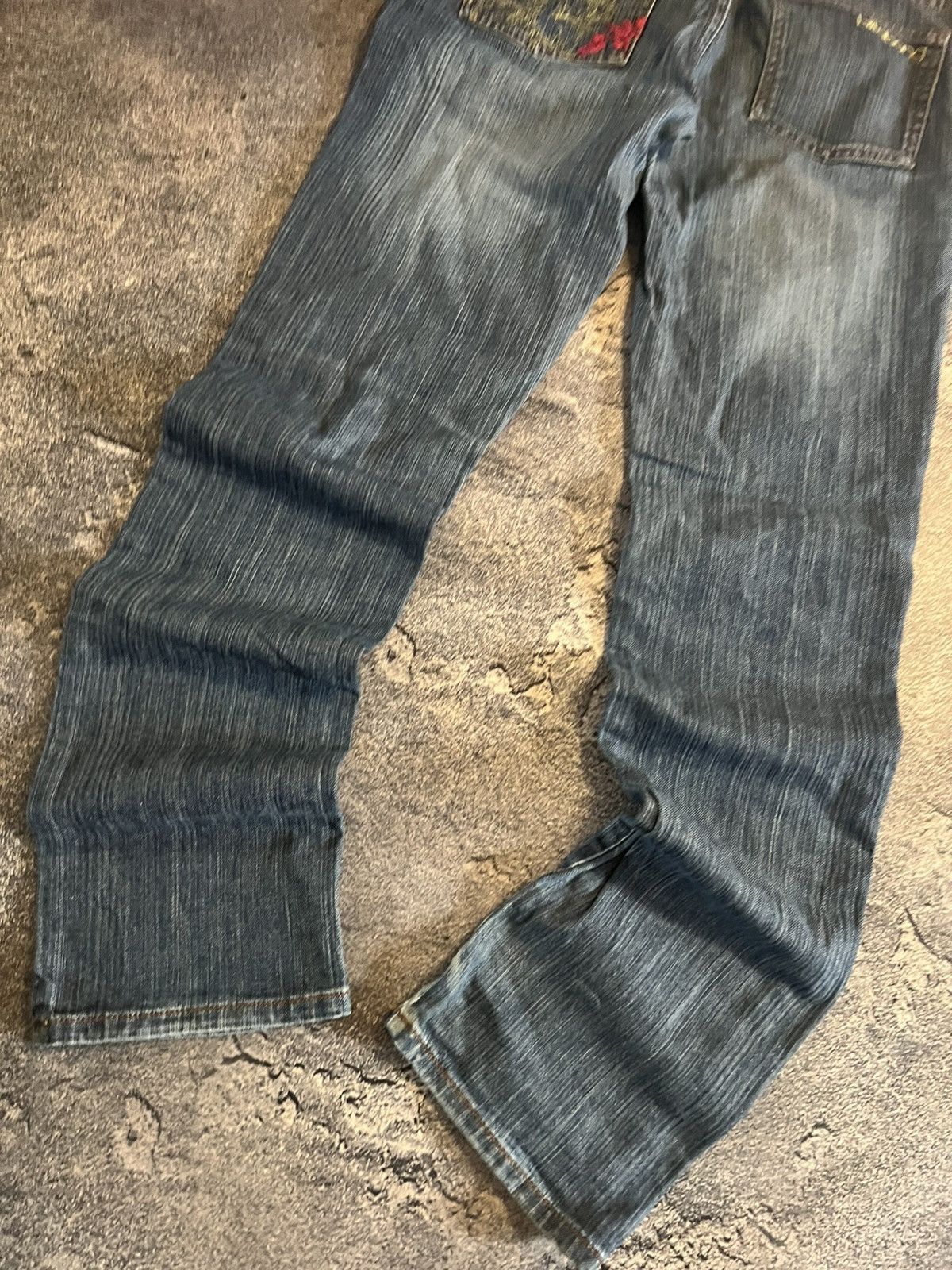 Vintage Vintage Billabong Archive Slim Leg / Retro Glamour Dark Blue Size US 30 / EU 46 - 4 Thumbnail