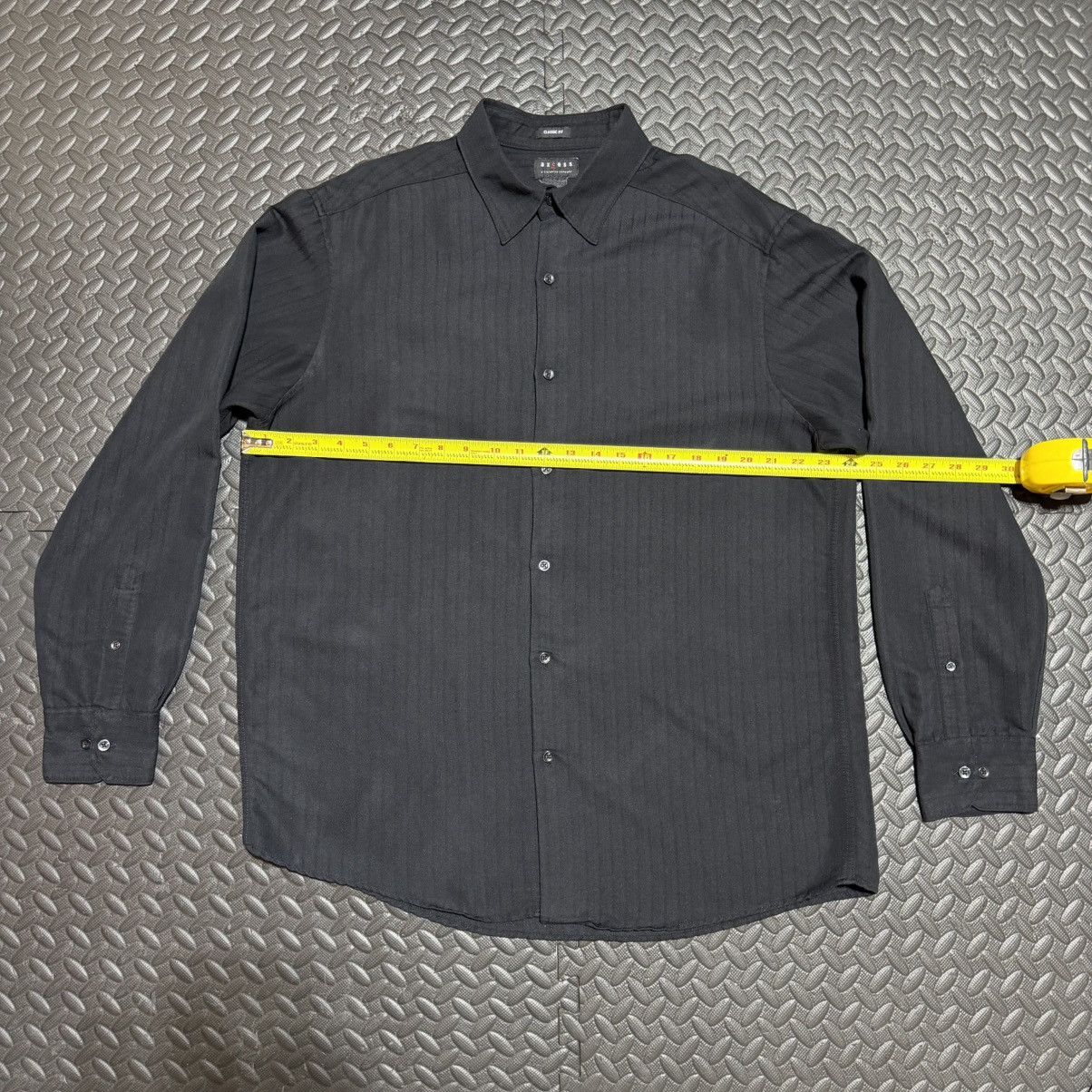 Other Vintage Axcess Claiborne Button Down Shirt Striped Sz Large Size US L / EU 52-54 / 3 - 3 Thumbnail
