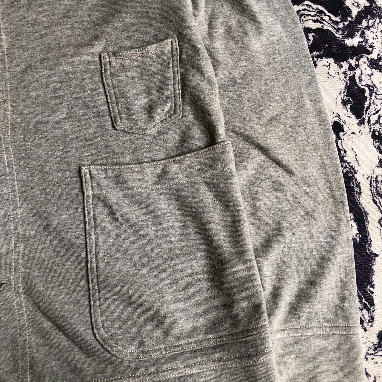 Chums Vintage CHUMS Grey Sweat Cardigan Button Jacket Size US S / EU 44-46 / 1 - 4 Thumbnail